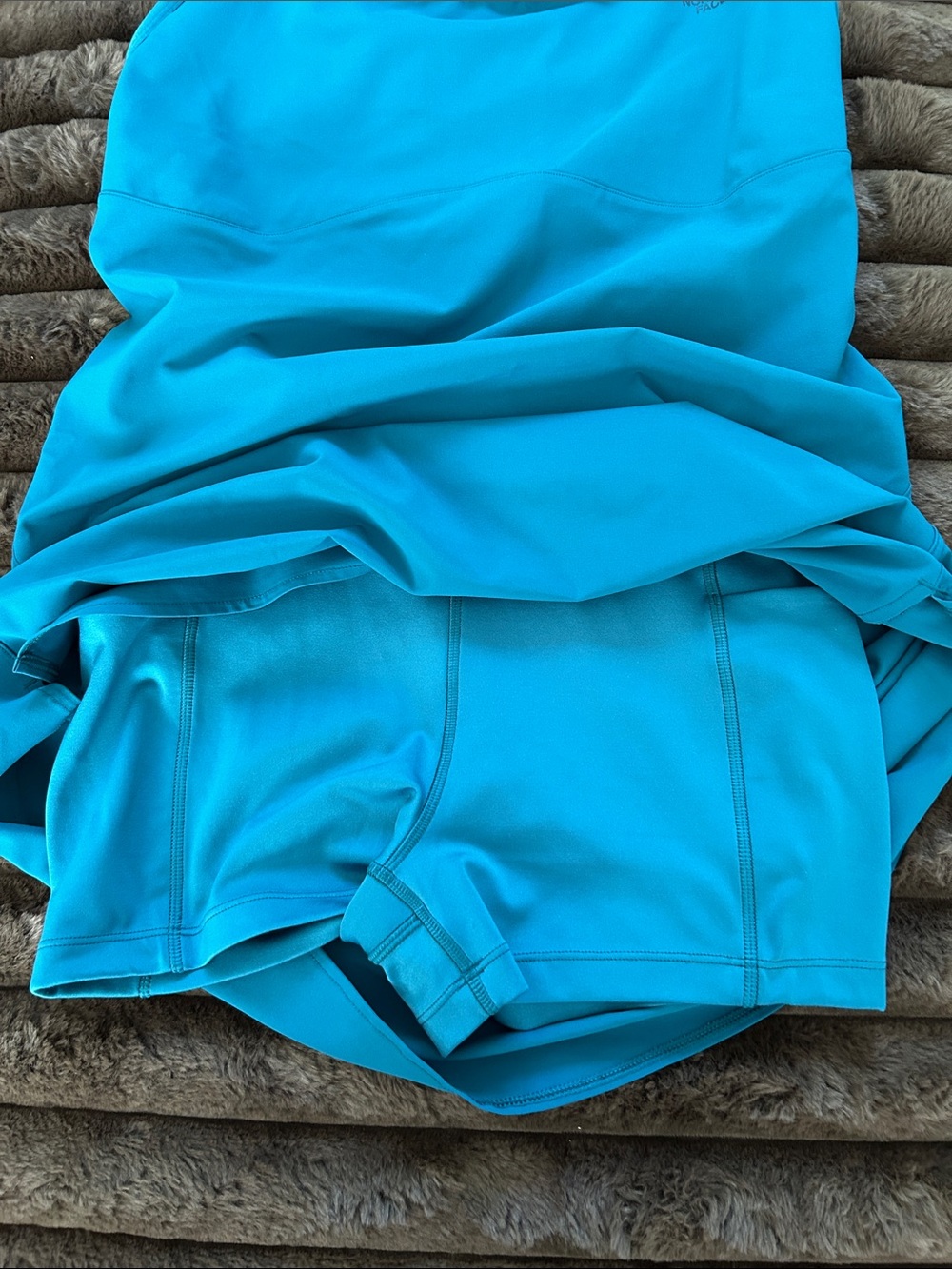 The North Face Bright Turquoise Racerback Athletic Dress - Picture 4 of 10